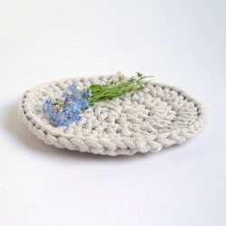 Rug made on crochet